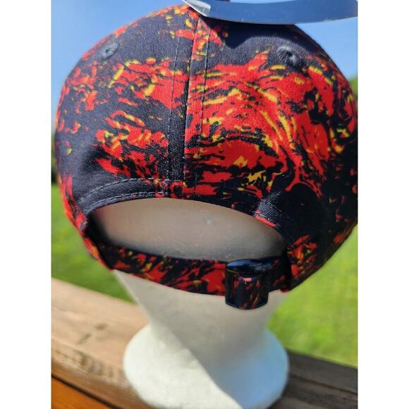 Oracle Red Bull Racing 9forty Flames Hat Cap Adjustable Unisex New Era - Picture 4 of 8